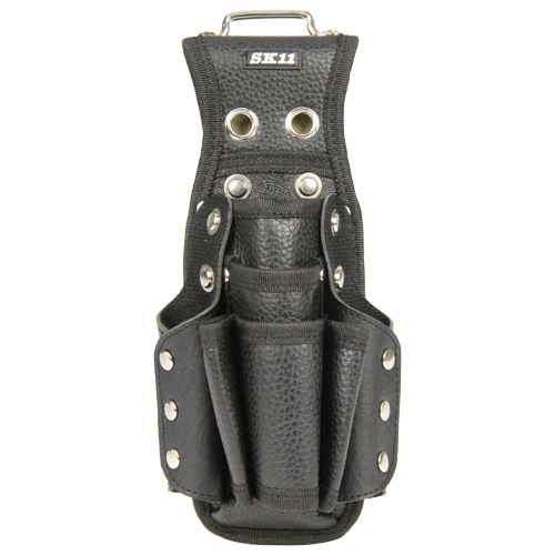 SK11・黒 ツールケース7丁差レザー・SC-18L－収納用品