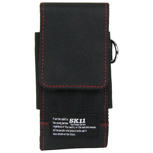 SK11・スマートフォンケース レッド・F-729 RED－収納用品
