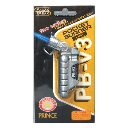 プリンス・ポケットバーナー・PB-V3 ｼﾙﾊﾞｰ－作業工具・はんだ