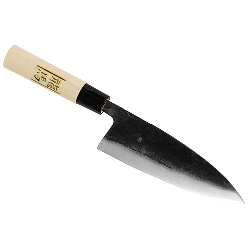 龍馬・黒打出刃庖丁・165MM－大工道具・金切鋏・カッター・包丁