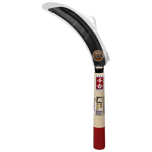 千吉・鋸鎌 普及型・160MM－園芸道具・鎌・鋸鎌：DIYツールの