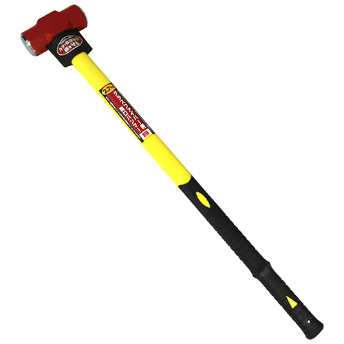 若桃 11kg 加工用 SK11・Gファイバー柄両口ハンマー・2.7KG－大工道具・金槌