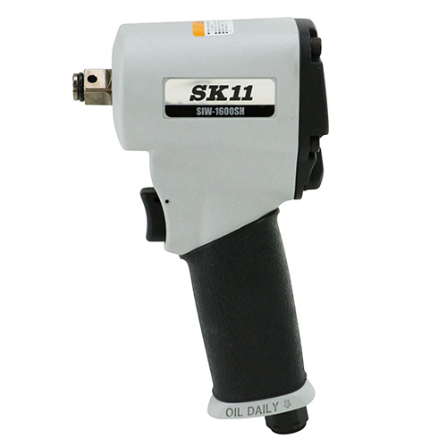 SK11 ショートエアインパクトレンチ 差込角12.7mm 最高トルク450N SK11・ショートエアインパクトレンチ・SIW-1600SH－電動工具