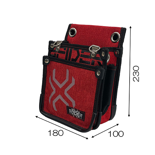 SK11・鳶用腰袋Sインナーポケット付・SPD-RD-4－収納用品