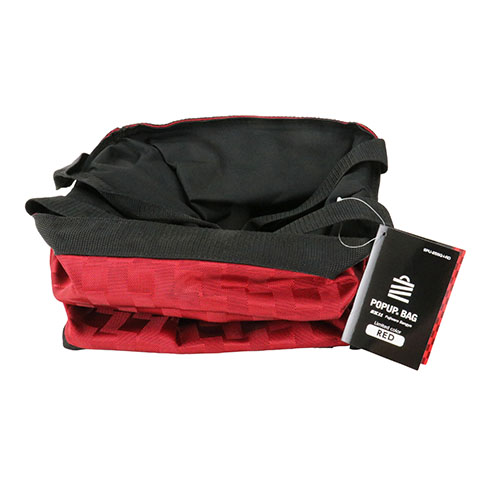 SK11・ポップアップバッグSQ・SPU-25SQ-I-RD－収納用品