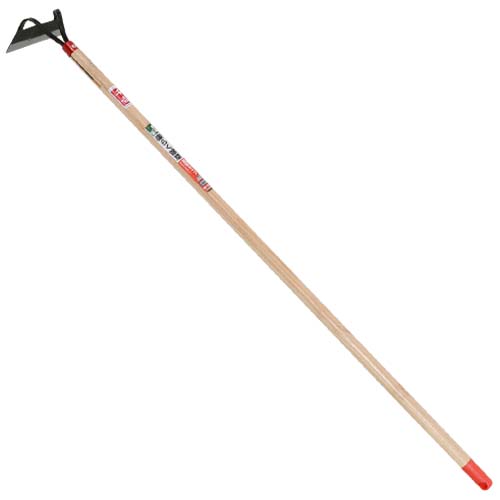 千吉・ホーム草削り M型 鋼付・1050MM－園芸道具・土農具・立鎌