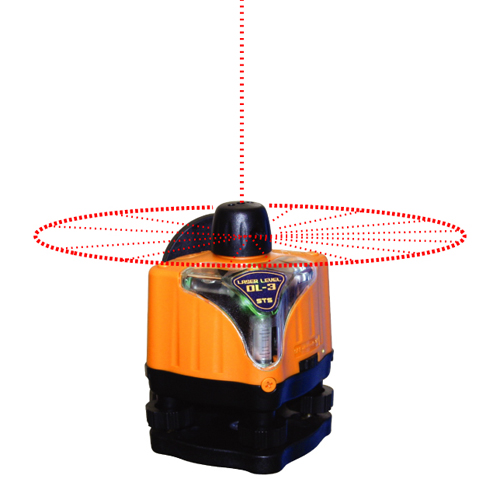 STS・レーザーレベル受光器・三脚付・OL-3-JSET－大工道具