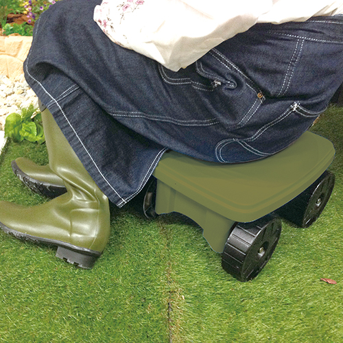 セフティ－3・ガーデンチェア・olive－園芸用品・保護具・補助