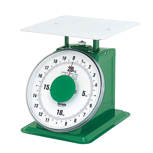大和・大型上皿はかり 20kg・SD-20－大工道具・測定具・ハカリ