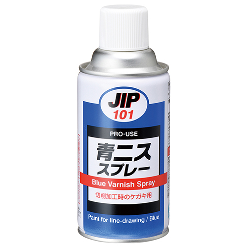 JIP・青ニススプレー・NO.101－作業工具・オイル・ウエス・特殊剤