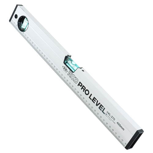 KOD・アルミレベル L－270・450MM－大工道具・測定具・BOX