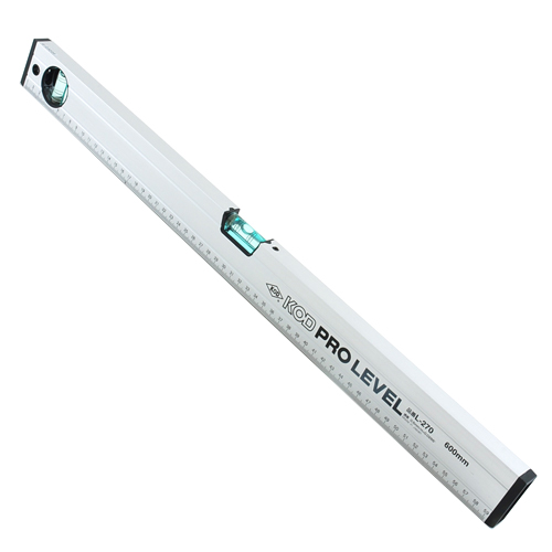 KOD・アルミレベル L－270・600MM－大工道具・測定具・BOX