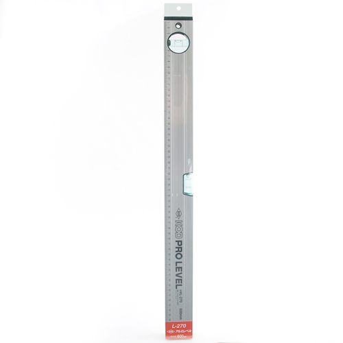 KOD・アルミレベル L－270・600MM－大工道具・測定具・BOX