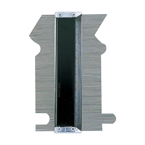 専用 8枚 シンワ・型取りゲージA 150mm・77970－大工道具・測定具