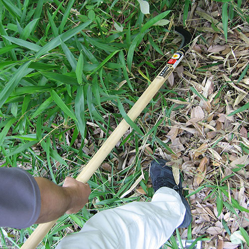 豊稔光山作・両刃造林鎌・240mm－園芸道具・鎌・造林鎌：DIYツール