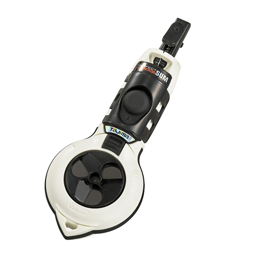 タジマ・パーフェクト墨つぼ 白・PS-SUM-W－大工道具・墨つけ・基準