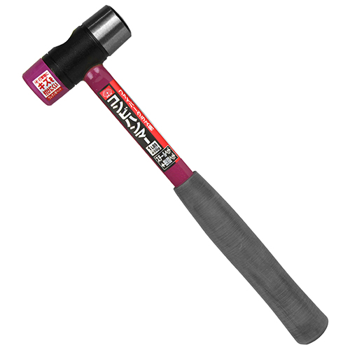 【中古品・送料込】ハンマー　ブラック・ウレタン15p2oz ウレタンショックレスハンマー (グラスファイバー柄) オーエッチ