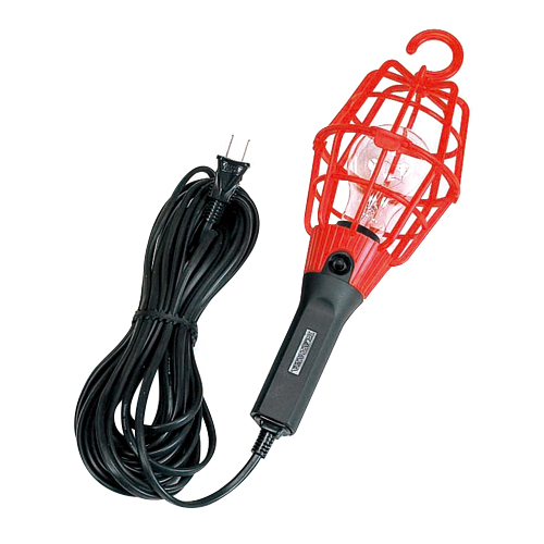 ハタヤ・ハンドランプ 60W・1L1-10R－電動工具・作業・警告・防犯灯