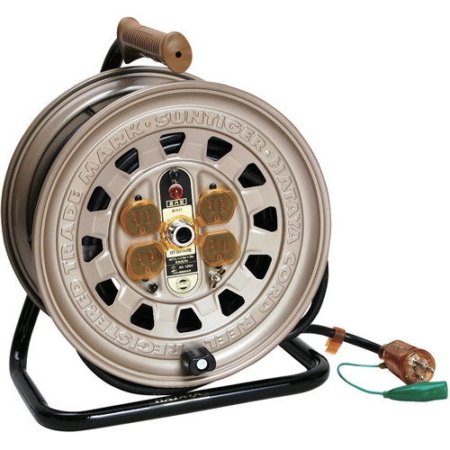 電工ドラム HATAYA GT-301KX 全長30m有効長29m ハタヤ・サンタイガーリール 30m・GT-301KX－電動工具・電工