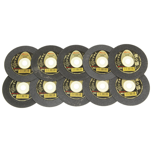 レヂトン・切断砥石 金の卵 10枚組・105X1.0X15－先端工具・ジスク