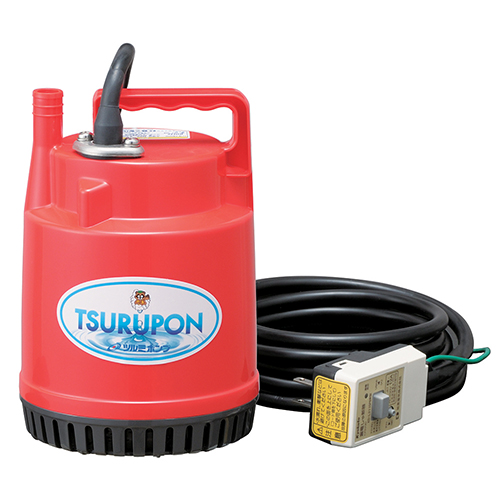 ツルミ ファミリー水中ポンプ 60HZ ( FP-5S 60HZ ) (株)鶴見製作所 : 鶴見製作所 ツルミ ファミリー水中ポンプ FP-10S-60HZ