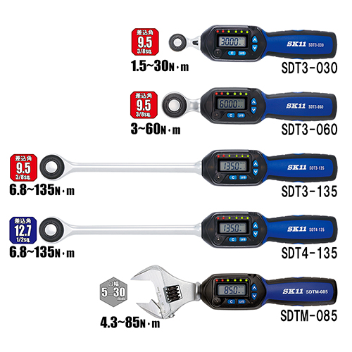 SK11 デジタルトルクレンチ SDT3-060（差替えソケット付） 61DG1X7UyZL._UF350,350_QL50_.jpg