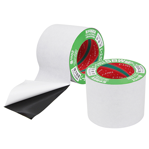 光洋化学・エースクロスSBW黒・100mmx20M－資材・テープ関連・気密