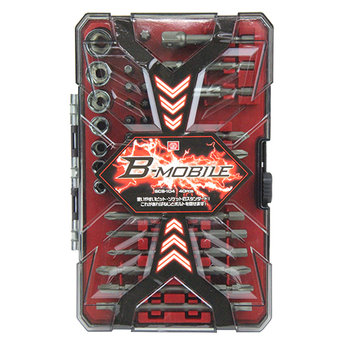 SK11・B－Mビットセット40Pcs・SCS-104－先端工具
