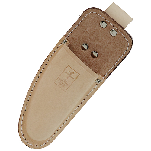 千吉・剪定鋏サック 型入・NO.7E－園芸用品・収納・収納庫・皮