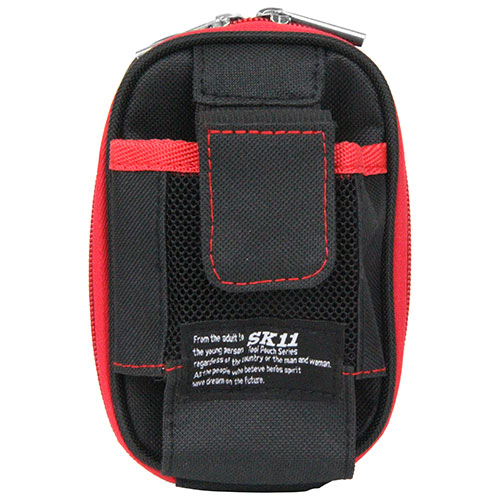 SK11・ハンディーポーチ M レッド・F-743 RED－収納用品・ツール