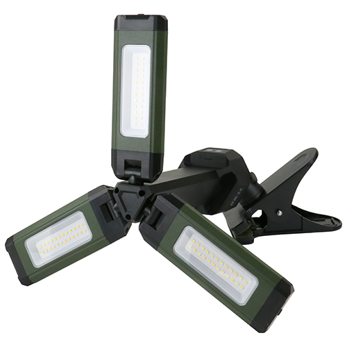 SK11 充電式リチウムイオンLEDリーフライト　【新品・未開封】 SK11・充電式リーフライト クリップ・SLL-20W-CP－電動工具