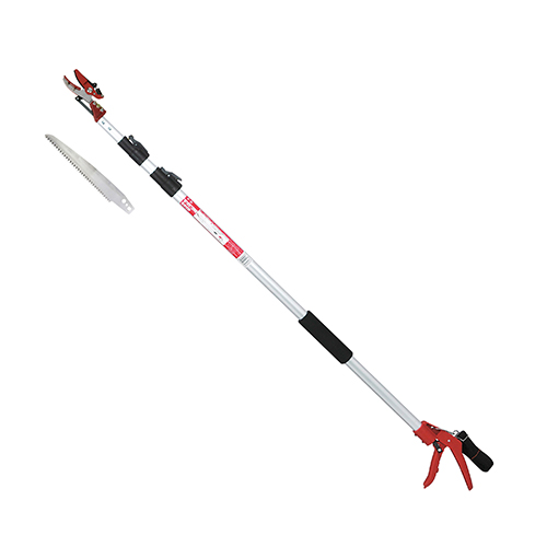 ちるちる　一脚② 千吉・強力剪定三段伸縮高枝切鋏・SGLP-1－園芸道具・高枝切・伸縮式