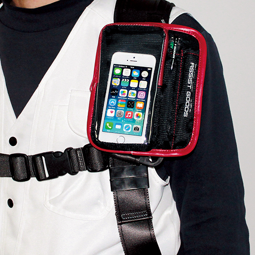 SK11・スマートフォンケース・SPC-BELT-BL－収納用品・ツール