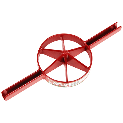 千吉・両手用竹割 全鋼刃 6割・130mm－園芸道具・鉈・細工用