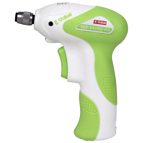 E－Value・充電ドリルドライバー6．4V・EDD-64VMU-WG