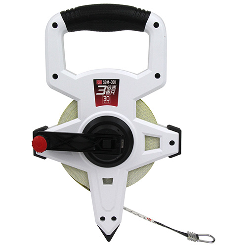 SK11・3倍速巻尺 30m・SBM-300－大工道具・測定具・長尺もの