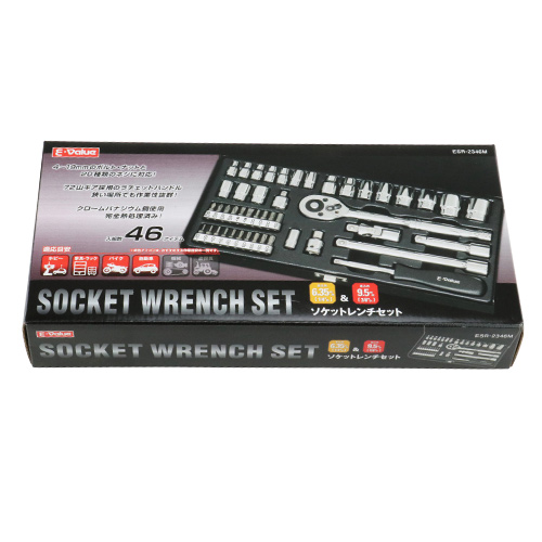 E－Value・ソケットレンチセット・ESR-2346M－作業工具