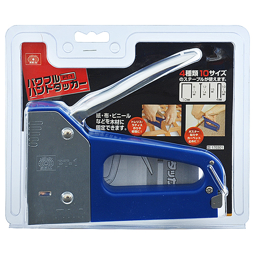 ダブルデッカー 楽天市場】SK11 強力 ハンドタッカー プロ仕様 ステープル幅12mm