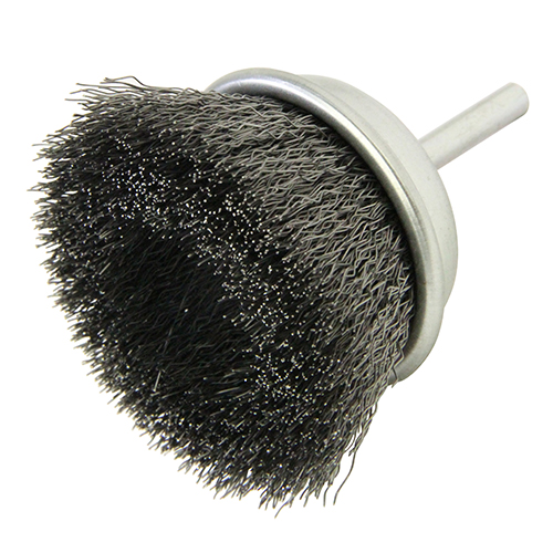 SK11・軸付ワン型ブラシ・65MM－先端工具・ドリルアクセサリ・軸付
