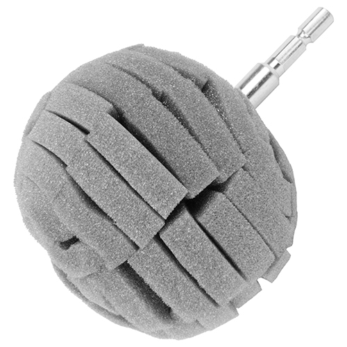 あや＊プロフ必読 SK11・ツヤ出しアフロ君スポンジ・90MM－先端工具・ドリル