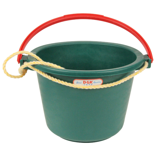緑長・強靱バケツ ミニ・5ｶﾀ－大工道具・左官鏝・トロ舟・バケツ