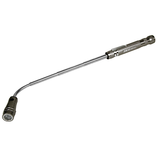 SK11・LEDライト付マグネットバー・SMB-4R－作業工具