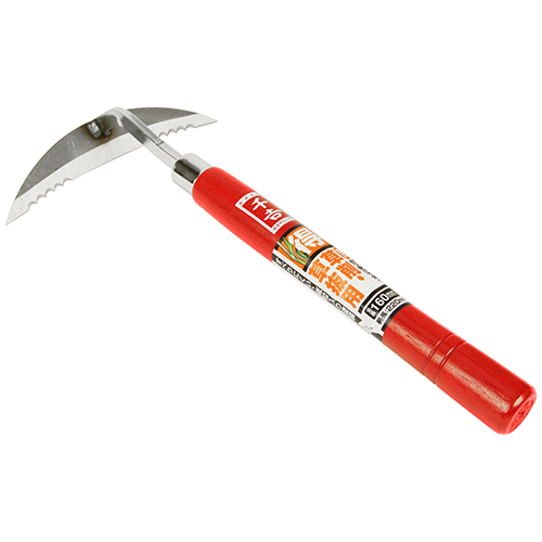 千吉・得得草削り（双刃型）・160mm－園芸道具・除草具・草削り