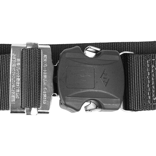 ツヨロン・SPIDER胴ベルト黒・SOTN-BLK-L-SPD－ワーク