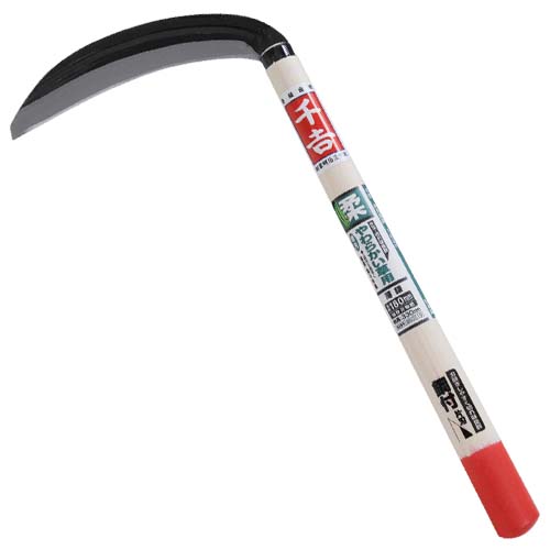 千吉・片刃薄鎌・180MM－園芸道具・鎌・薄鎌：DIYツールの藤原産業