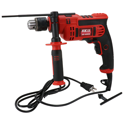 SK11・コード式振動ドリル13mm・SID-650VN－電動工具・藤原