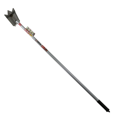 千吉・アルミ柄 マルチ草削り鍬・1200MM－園芸道具・土農具・立