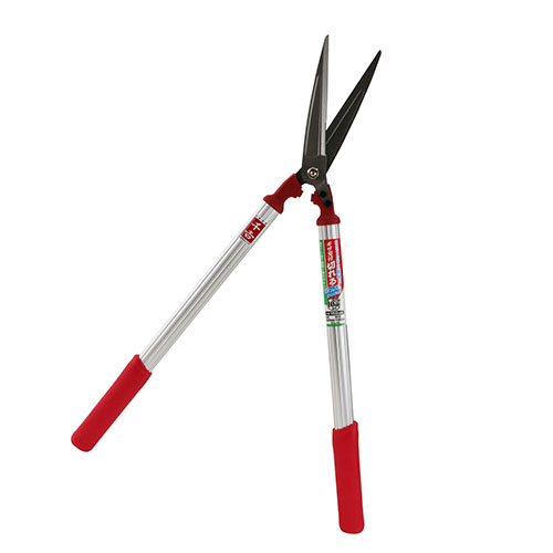 千吉・A柄ステンギザ付刈込鋏 長柄・SGL-42－園芸道具・刈込鋏