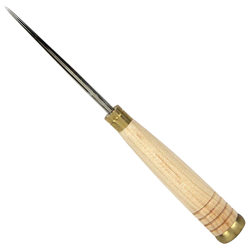 千吉・貫通柄コンクリート針・NO.18－大工道具・錐・ピット・皮ポンチ