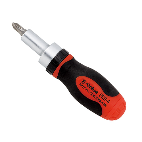 E－Value・ソフトGラチェットドライバー・ERD-4－作業工具